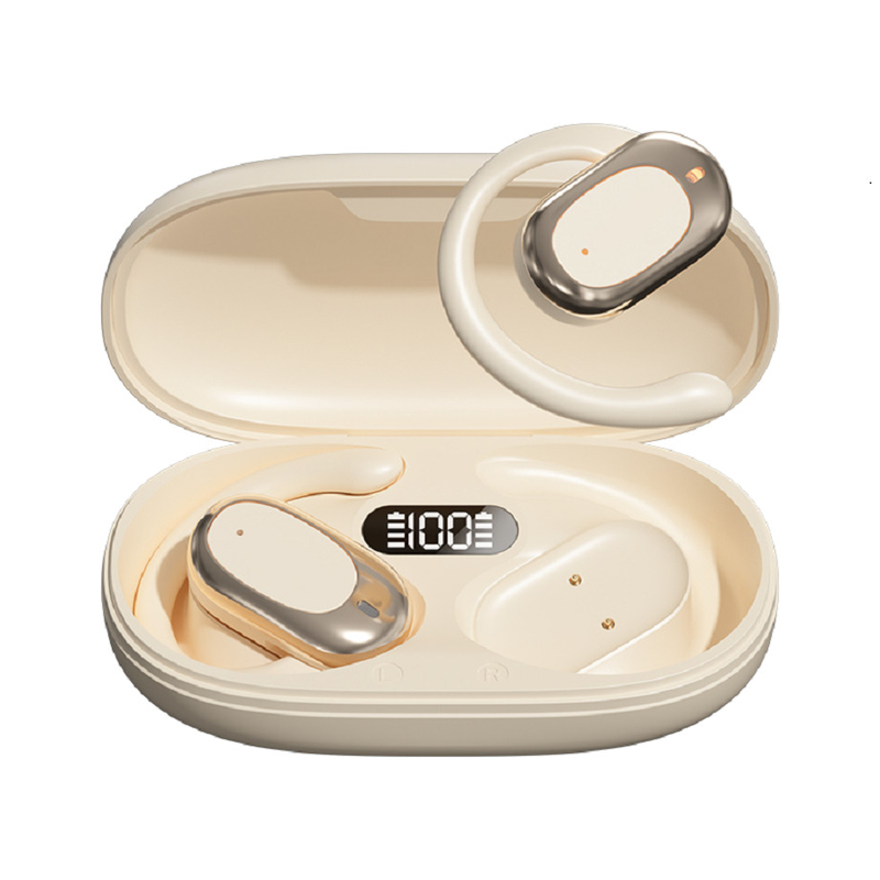 90 องศา ปรับกระดุมหู Bluetooth หูฟัง Earphone F14.2 ผนังชีววิทยา ultra-thin, Bluetooth 5.4 ด้วยการสนับสนุน AAC / SBC, การออกแบบความรู้สึกศูนย์
