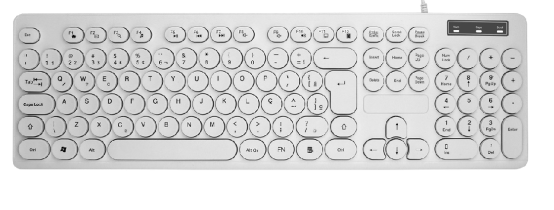 104 คีย์ คีย์บอร์ด USB กันน้ํา คีย์บอร์ด HIPS วัสดุ การออกแบบ ergonomic รองรับการปรับแต่งโลโก้สําหรับห้องนอนและอื่น ๆ