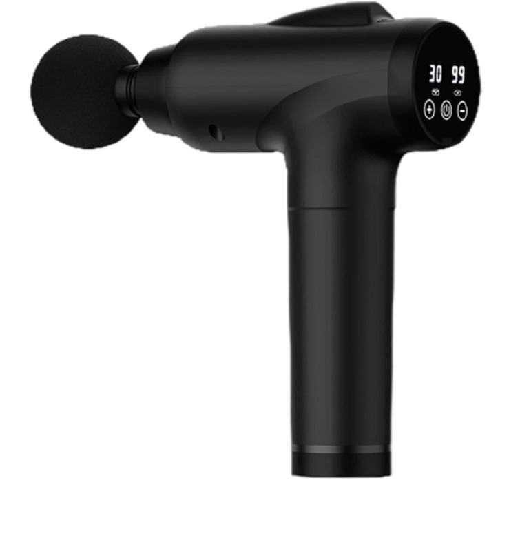 เครื่องนวดร่างกายคอมพิวเตอร์ยาง ABS PC ด้วยพลังงาน 30W 1-30 เกียร์ จอแสดงภาพแบบสองแบบ แบตเตอรี่ 2500mAh 9 หัวนวด