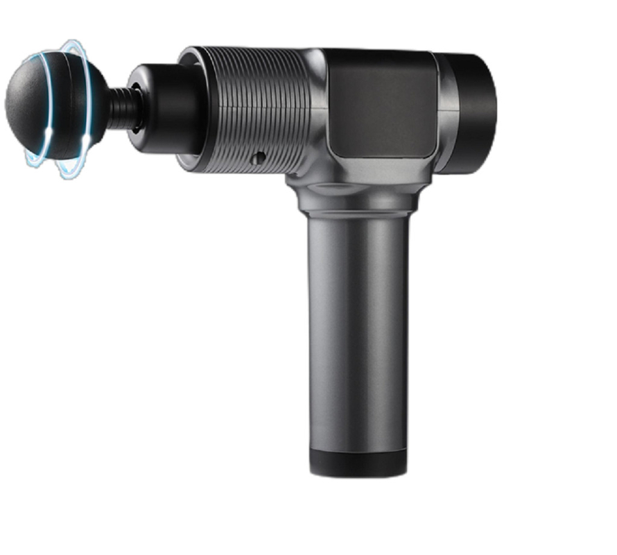 30W Brushed Motor Muscle Massager Gun 30 ระดับความเร็ว 15-53Hz ความถี่ในการฟื้นฟูกล้ามเนื้อ จอ LCD แบตเตอรี่ลิตยูม 2500mAh