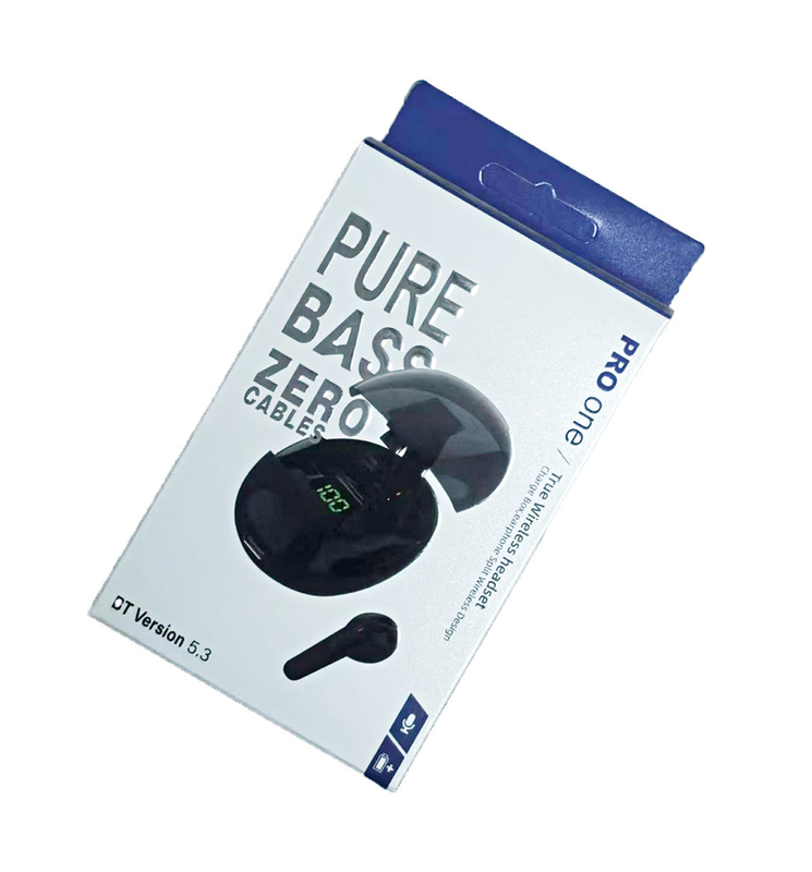 ETEK TWS Headset Single Ear 32 × 18.5 × 19.5mm F10 เครื่องเสียงประเภท C ชาร์จเร็ว กล่องสี สําหรับนักเกม