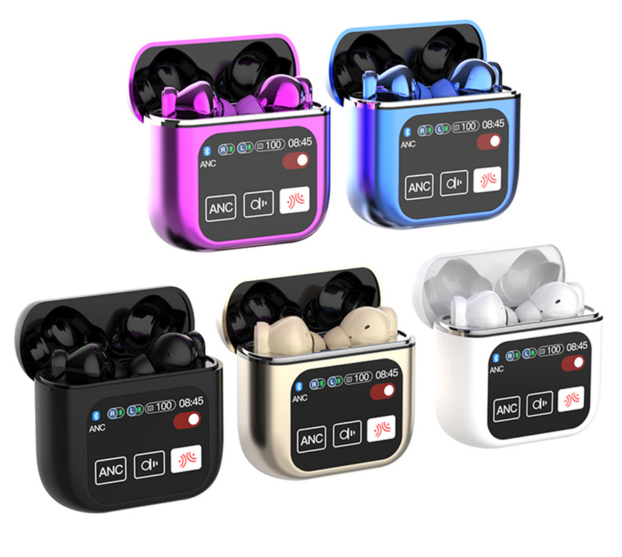 ETEK TWS Earbuds With ANC & ENC 400mAh ชาร์จเคส F10 Driver และ Bluetooth ความช้าต่ํา สําหรับการเล่นเกมและดนตรี