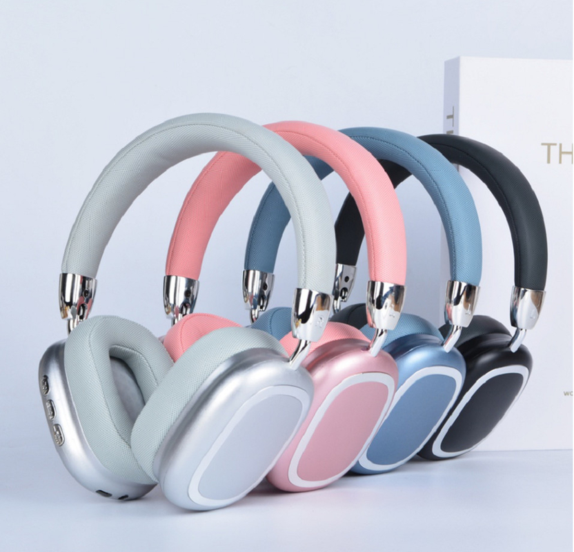 หูฟังบลูทูท แบตเตอรี่ 200mAh การเล่น 6 ชั่วโมง การรอ 120 ชั่วโมง คนขับ 40 มม สําหรับผู้เดินทาง นักศึกษา และนักเดินทางธุรกิจ