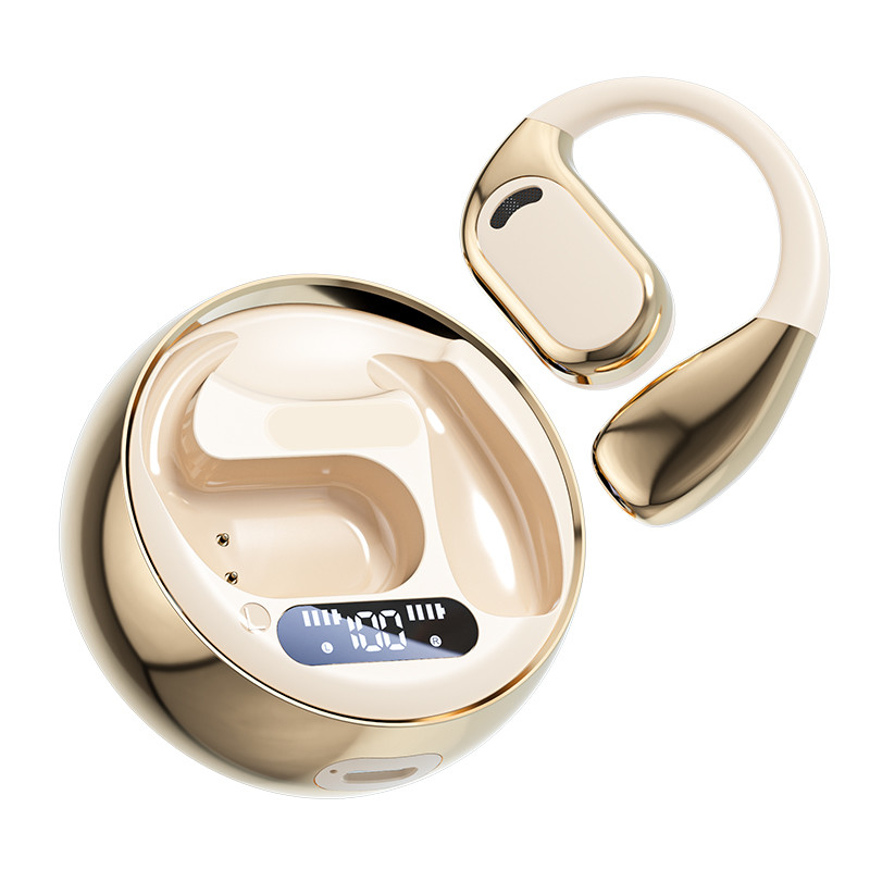 Bluetooth 5.4 TWS Earbuds พร้อมเครื่องเสียงไทเทเนียม Diaphragm, เวลาเล่น 6 ชั่วโมง & กล่องชาร์จ 300mAh