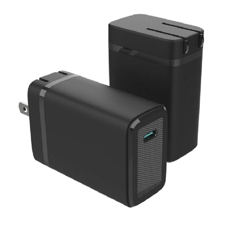 เครื่องชาร์จโทรศัพท์มือถือแบบเร็ว GaN Technology 45W PD Fast Charging รองรับแรงดันไฟฟ้า 110-240V พอร์ต USB-C