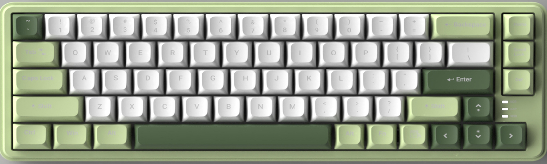 67-key Membrane Keyboard Wired Waterproof Drop-proof Ultra-thin Design สีสันดี แบคไลท์ ABS ด้วยแผ่นเหล็กที่ติดตั้ง