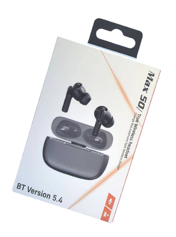 หูฟังไร้สายขนาดเล็ก TWS Earbuds บลูทูธเวอร์ชัน 5.4 หูฟัง F13 ลำโพงทองแดง เคส 200mAh 100 ชิ้นต่อกล่อง พร้อมส่ง สีดำ