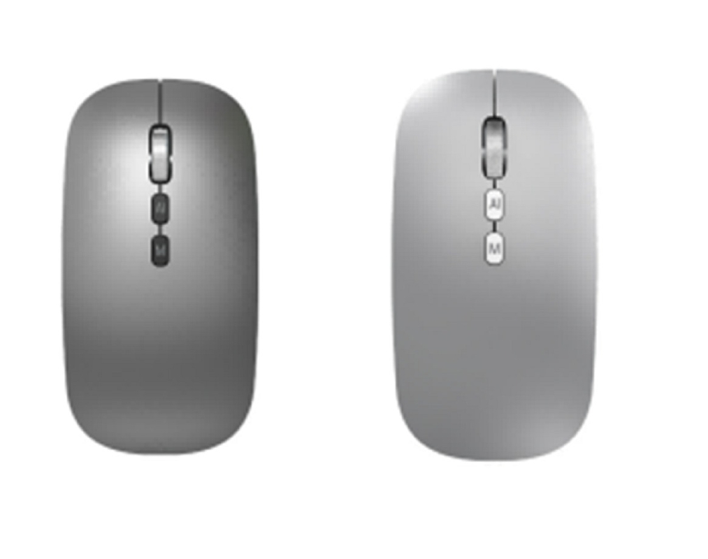 2.4G Wireless And Bluetooth AI Mouse ปรับค่า DPI 800/1200/1600 อายุการใช้งานสูงถึง 5 ล้านคลิก