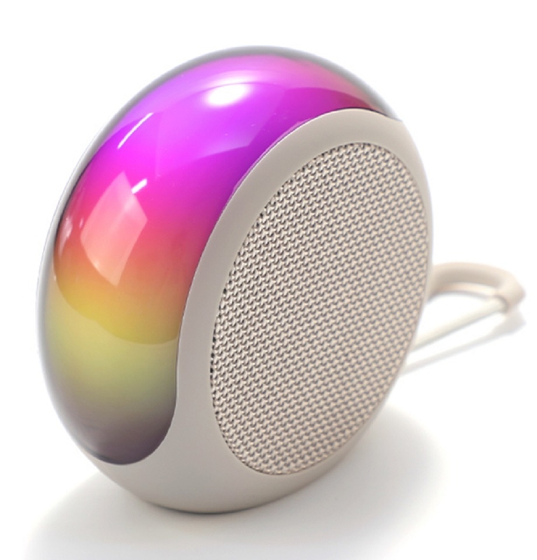 ลำโพงบลูทูธ 5.3 แบบพกพา ETEK พร้อมเบส 7W แบตเตอรี่ 1200mAh ไฟ RGB และการเล่น TF/FM สีดำ แดง เขียว ขาว