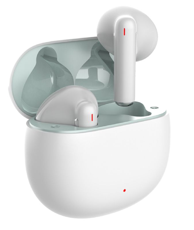 ETEK Ultra-Light Bluetooth 5.4 หูฟังไร้สาย หูฟัง TWS Ergonomic F13 เครื่องเสียง 30mAh + 200mAh แบตเตอรี่ สีดํา สีขาว