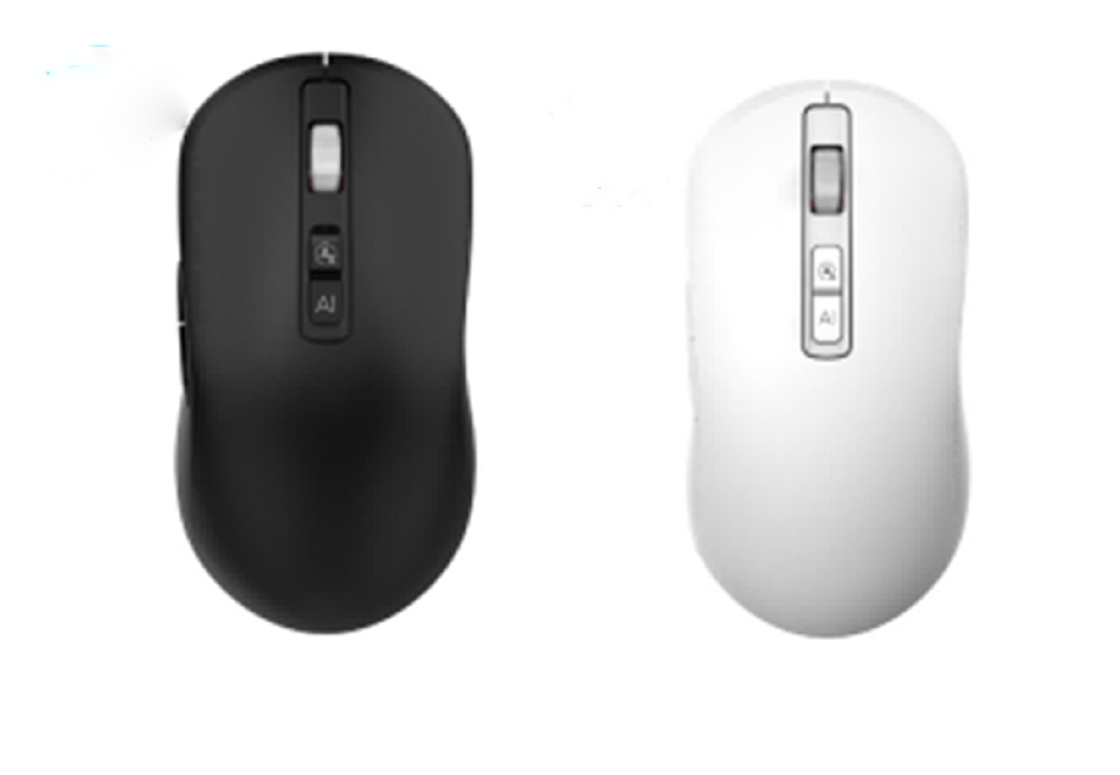 เมาส์ AI 2.4G + Bluetooth 7 ปุ่ม ปรับ DPI ได้ 1200-2400 3.7V/400mA