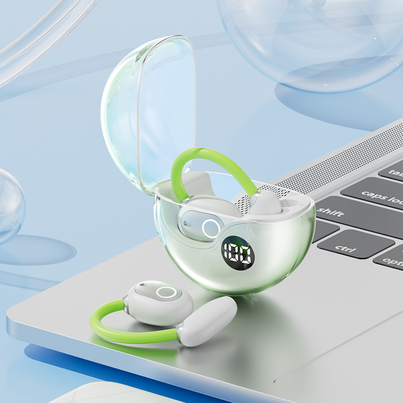 หูฟัง ETEK Bluetooth 5.4 TWS พร้อมความไว 115dB, แบตเตอรี่หูฟัง 40mAh + เคส 200mAh (บอร์ดป้องกัน), ลำโพง F13