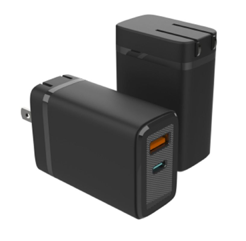 เทคโนโลยี ETEK GaN ช่วยให้เครื่องชาร์จโทรศัพท์แบบเร็วมีประสิทธิภาพ การจัดสรรพลังงานอัจฉริยะผ่านสองพอร์ต 1 USB-C + 1 USB-A