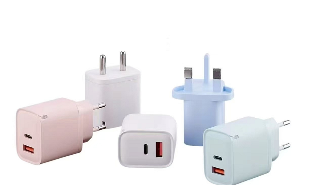 ETEK 20W Dual USB Fast Charger, USB-C PD+USB-A QC 3.0 สําหรับสมาร์ทโฟน แท็บเล็ต และอุปกรณ์ที่ใช้ USB อื่นๆ