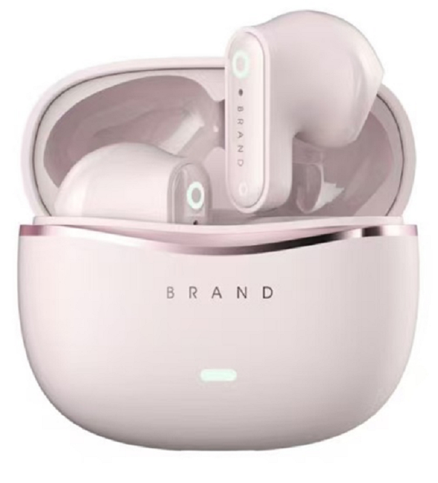 หูฟังไร้สาย TWS, Bluetrum 5756T, ลำโพง 13 มม., ระยะ 10 ม., เล่นได้ 4 ชม., เคส 25mAh+180mAh, สีดำ/ขาว/ชมพู