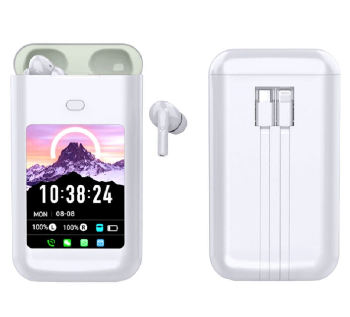 หูฟัง TWS สมาร์ท พร้อมชาร์จ 5000mAh บลูทูธ 5.4, ENC Noise Cancellation, Multi-App Message Alerts (WeChat/WhatsApp/FB) การใช้งานของเครื่องมือออนไลน์