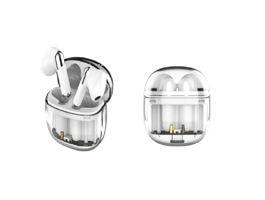 13mm Dynamic Drivers Dual-Mic ENC TWS Earbuds พร้อมเวลาเล่น 4 ชั่วโมงและชาร์จ 250mAh