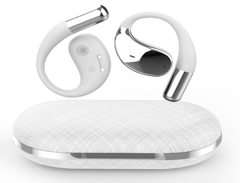 OWS Bluetooth Earbuds ชิป AB5656C ไมล์ 14 มิลลิเมตร ไดรเวอร์ เวลาเล่น 3 ชั่วโมง แบตเตอรี่ 30mAh+300mAh HSP/HFP/A2DP/AVRCP ระยะ 10m 3 สี