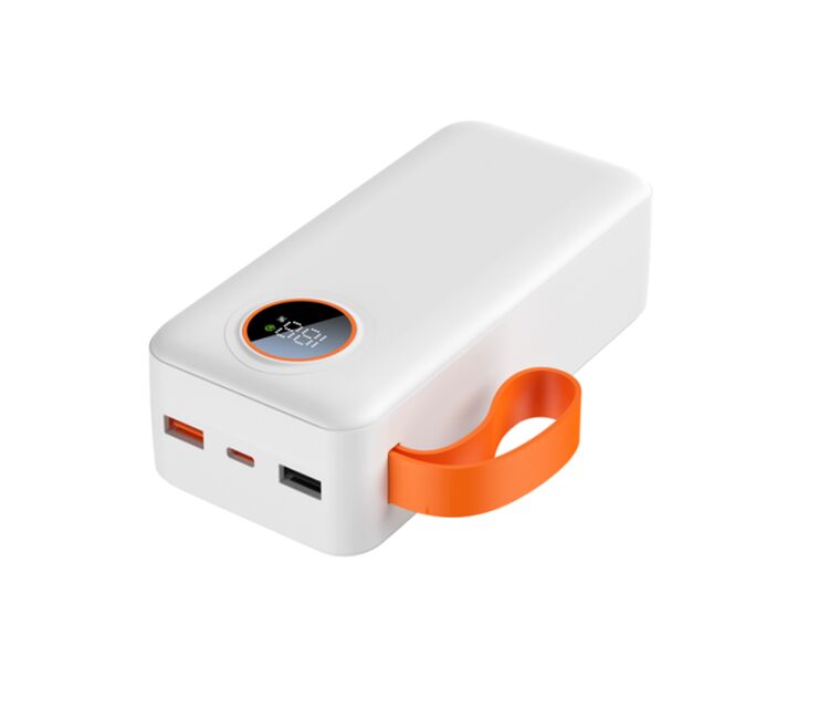 30000mAh PD 22.5W แพวเวอร์แบงค์ เซลล์พอลิเมอร์ระดับสาม A (10000mAh*3), USB-C & USB-A, 147*68*43mm, สีดํา/ขาว