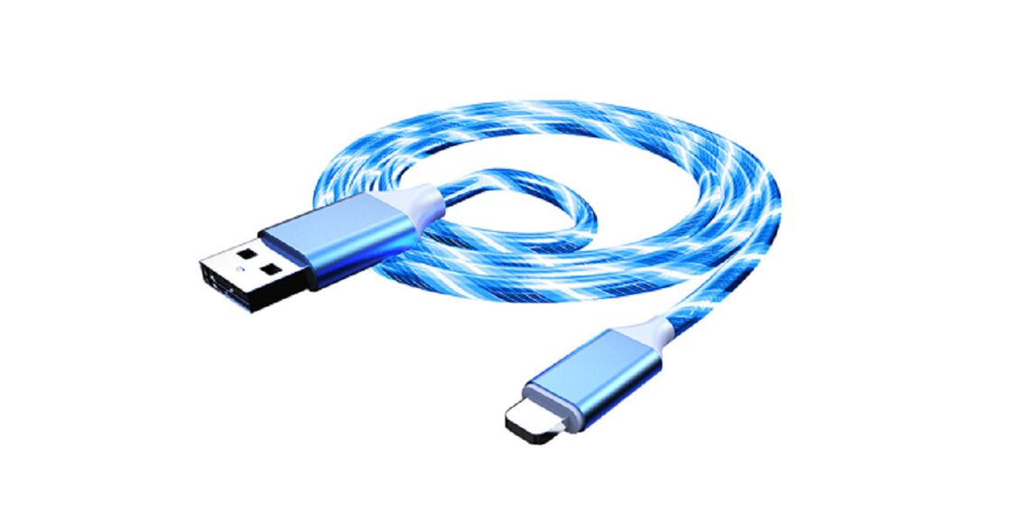 สายไฟชาร์จแสง LED,1M, 3.5mm OD, เครื่องเชื่อมเหล็กอลูมิเนียม, ทองแดงประกอบ, แสง RGB สีสัน, ขาว/น้ําเงิน/แดง/เขียว