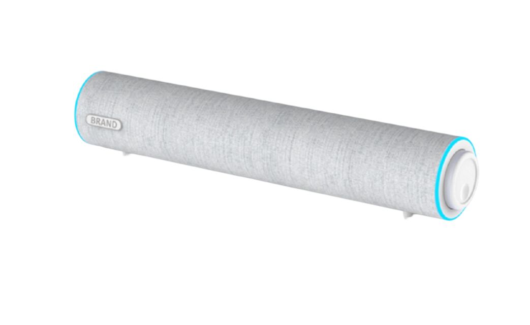 ซาวด์บาร์ตั้งโต๊ะ 3W*2, ไดรเวอร์คู่ขนาด 2 นิ้ว, 35Hz-16kHz, การแยกเสียง >36dB, ใช้พลังงานจาก USB (DC 5V), วัสดุพลาสติก+ผ้า, สายยาว 1.3 ม.