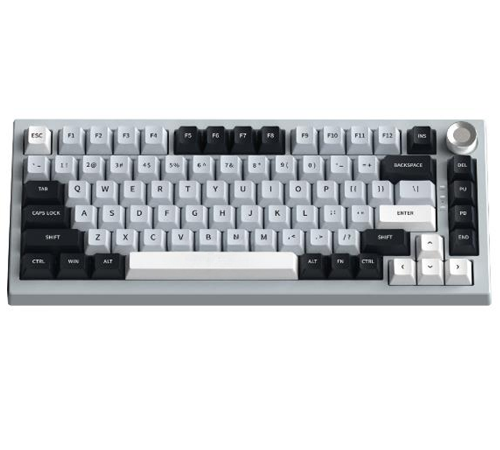 คีย์ 81 คีย์ คีย์สามโหมด คีย์บอร์ดกลไก, RGB Backlight, Type-C / 2.4G / Bluetooth