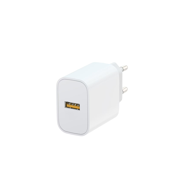 สหรัฐอเมริกา 12W ชาร์จ 5V/2.4A Output AC100-240V โวลเตจกว้าง ขาว