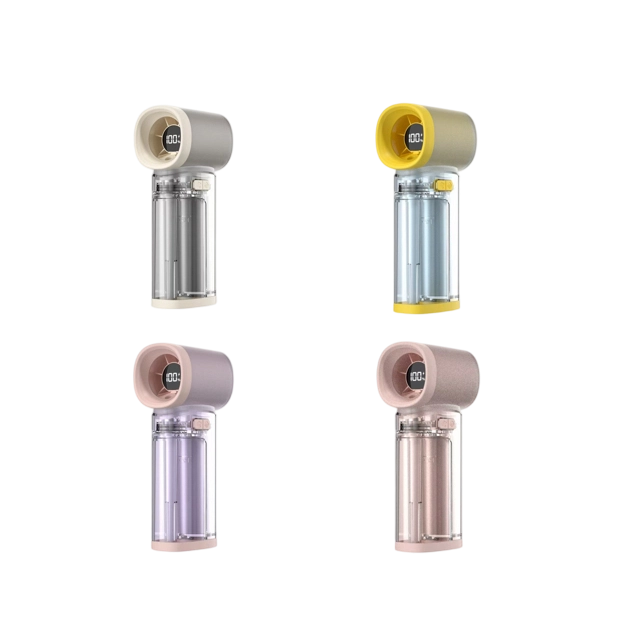 เครื่องพัดลมหมอกพกพาขนาด 3000mAh ถัง 40ml / 8W แบบชาร์จเร็วแบบ C