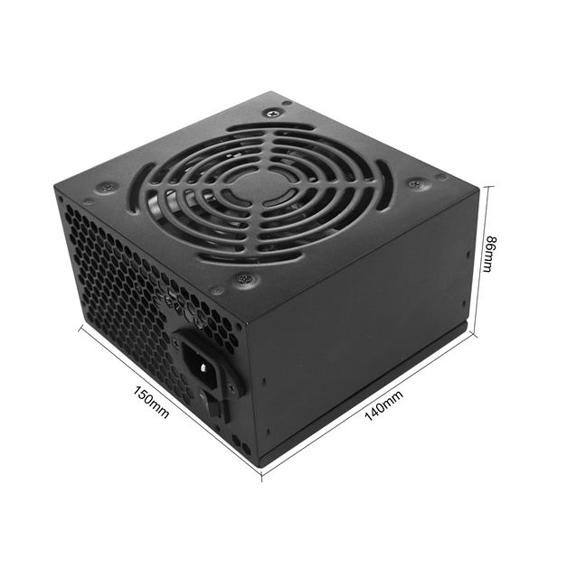 400W ATX พลังงานประกอบไฟฟ้า PC Desktop 100-240V ระยะสากล พัดลมเงียบ 12 ซม.