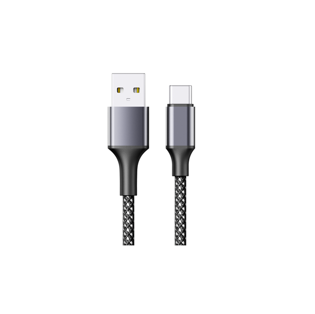 USB2.0 สายไฟชาร์จเร็วแบบแม่เหล็กถอนตัว แบบ C ถึง A 3A/480Mbps สายไฟ 1M