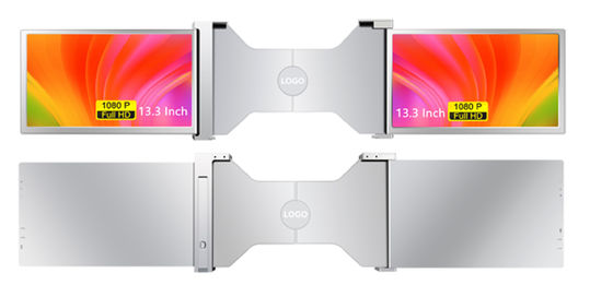 2 หน้าจอ IPS ขนาด 13.3 นิ้ว สําหรับคอมพิวเตอร์เล็ปโต๊ป คอมพิวเตอร์มือถือและเกมคอนโซล รองรับ HDR การตั้งค่า 12 ภาษา